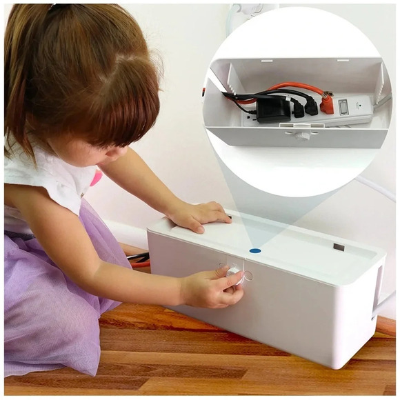 🆕 Wappa Baby Power Strip Cover Box - Picture 1 of 8
